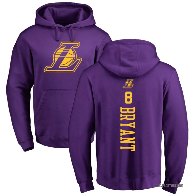 Purple kobe bryant online hoodie